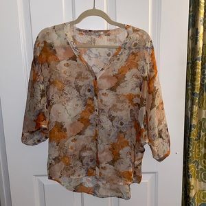 BUFFALO by David Bitton button down blouse. Size small